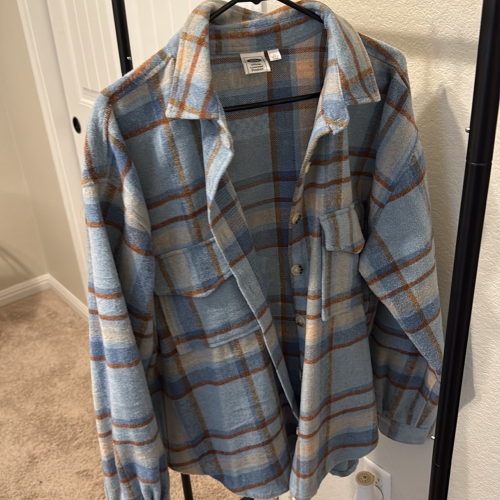 Flannel shacket - Picture 2 of 2